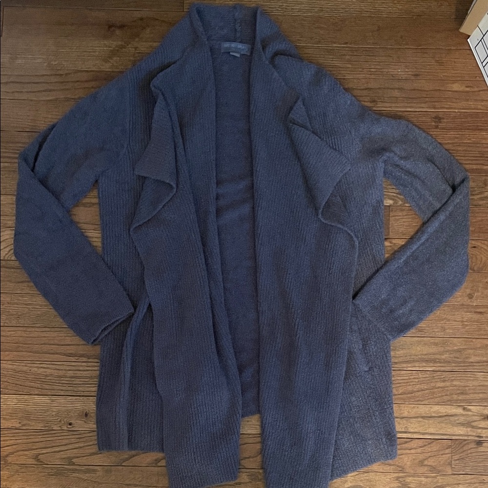 Barefoot Dreams Cozy Open-Front  Women's Sweater Cardigan with pockets